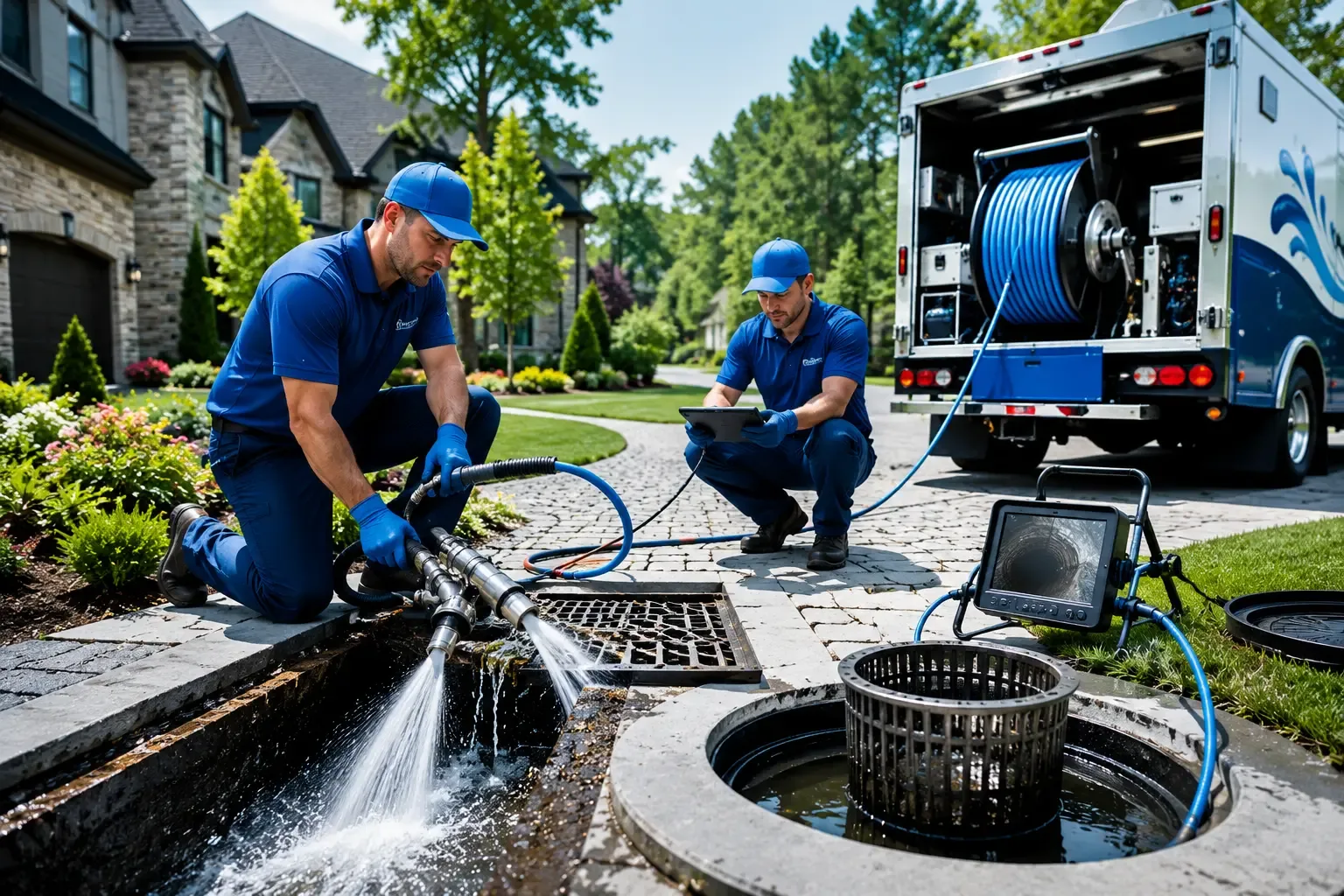 Local outdoor drain cleaning professionals in Ramsay, MI
